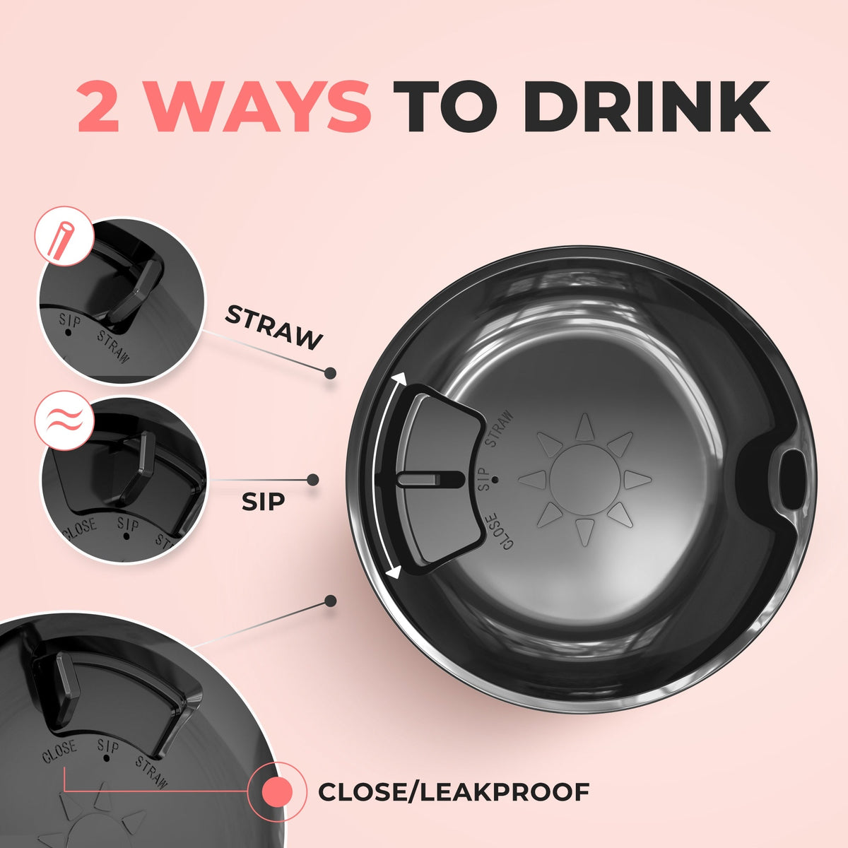 2 ways to drink feature