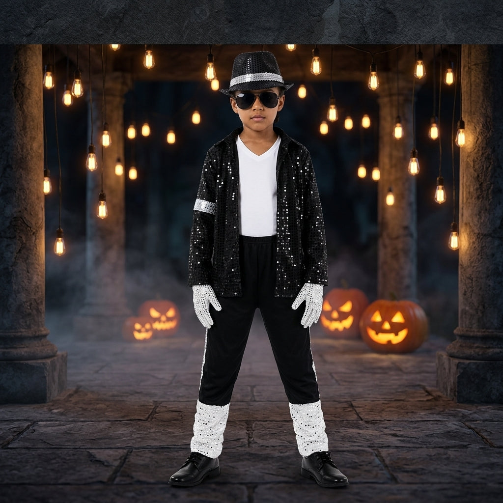 MJ Kids Costume – Complete Halloween Set